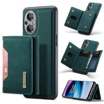 DG.MING M2 Series 3-Fold Multi Card Bag + custodia magnetica per telefono, For OnePlus Nord N20 5G