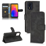 Custodia in pelle con vibrazione magnetica per Alcatel 1B 2022, Motorola Moto