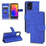 Custodia in pelle con vibrazione magnetica per Alcatel 1B 2022, Motorola Moto