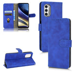 Custodia in pelle con vibrazione magnetica per Alcatel 1B 2022, Motorola Moto