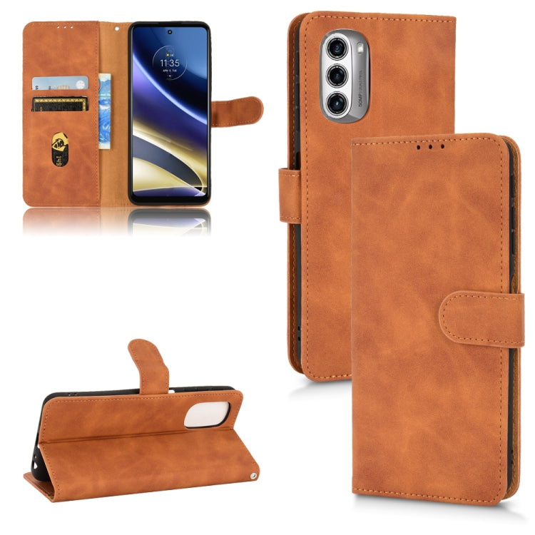 Custodia in pelle con vibrazione magnetica per Alcatel 1B 2022, Motorola Moto