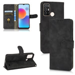 Custodia in pelle con vibrazione magnetica per Alcatel 1B 2022, Motorola Moto