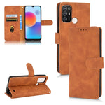 Custodia in pelle con vibrazione magnetica per Alcatel 1B 2022, Motorola Moto