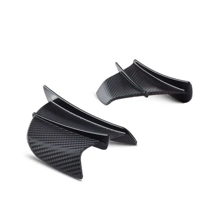 Spoiler alettone aerodinamico per moto in ABS 24x12 cm