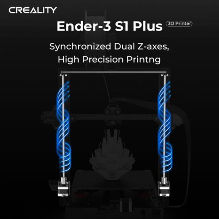 Ender-3 S1 Plus Stampante 3D Full Metal Dual-Gear