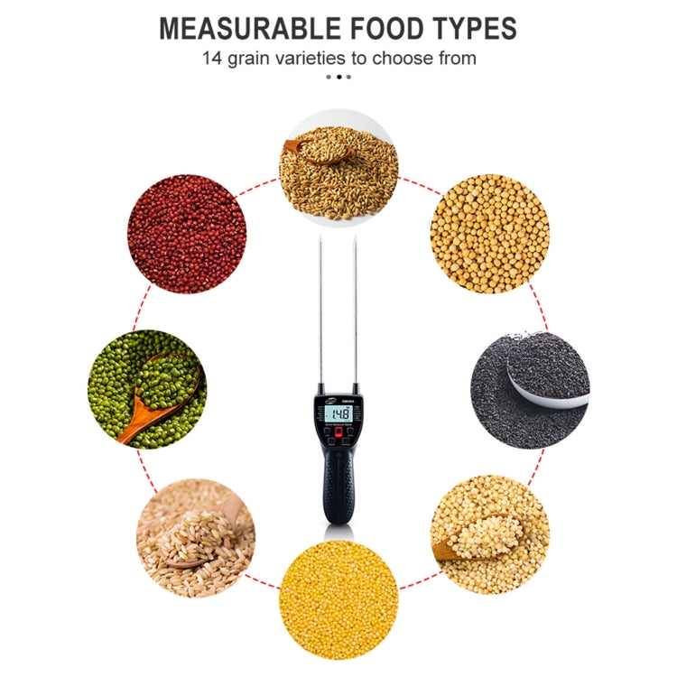 Misuratore di umidità per cereali BENETECH GM650 23cm