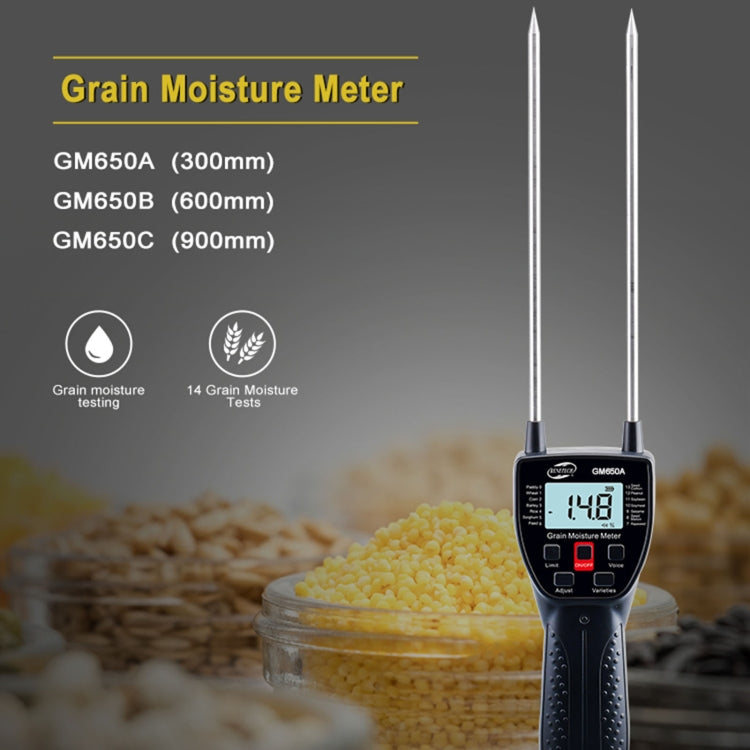 Misuratore di umidità per cereali BENETECH GM650 23cm