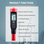 Tester pH digitale BENETECH GM760 con misurazione temperatura