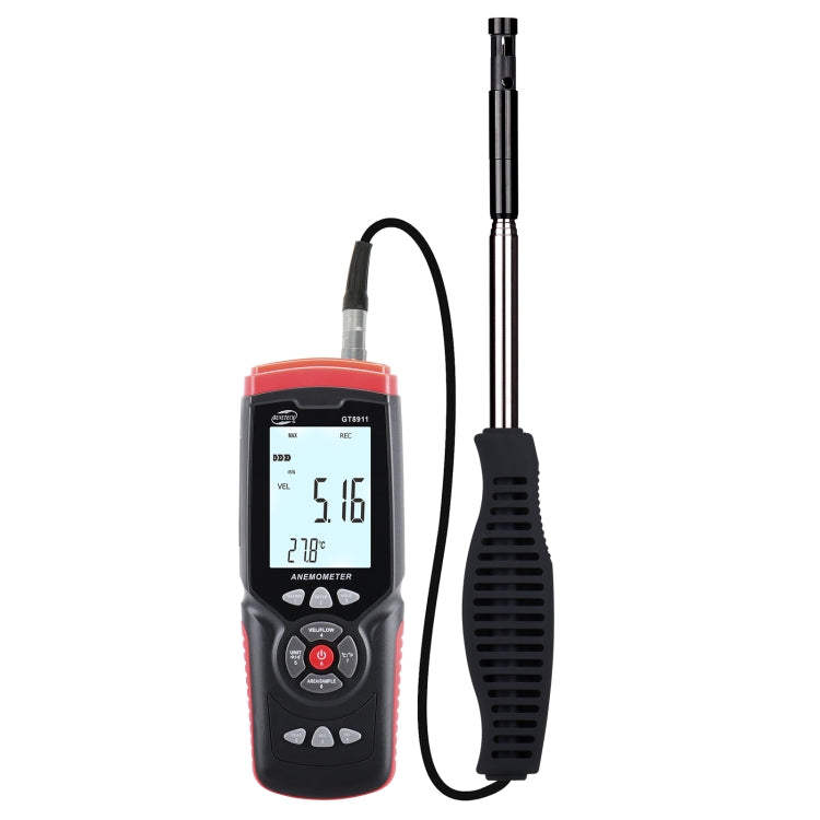 Anemometro digitale portatile a filo caldo BENETECH GT8911