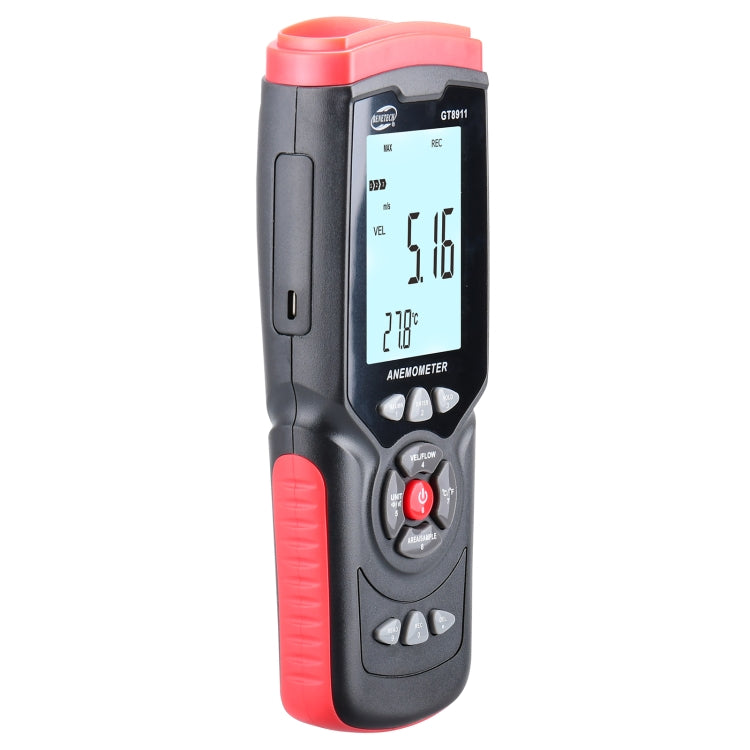 Anemometro digitale portatile a filo caldo BENETECH GT8911