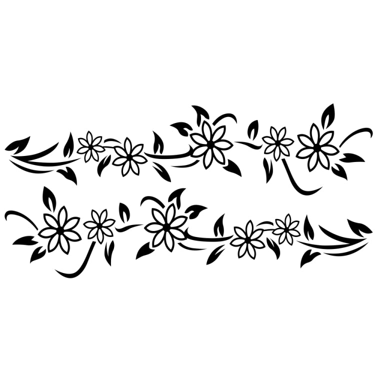 Adesivo decorativo auto D-378 fiore totem 120x30 cm