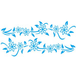 Adesivo decorativo auto D-378 fiore totem 120x30 cm