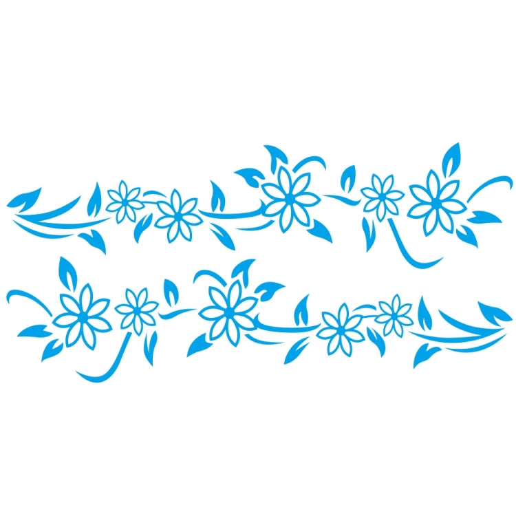 Adesivo decorativo auto D-378 fiore totem 120x30 cm