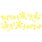 Adesivo decorativo auto D-378 fiore totem 120x30 cm