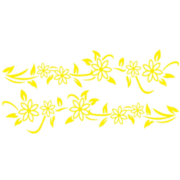 Adesivo decorativo auto D-378 fiore totem 120x30 cm