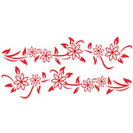 Adesivo decorativo auto D-378 fiore totem 120x30 cm