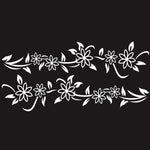 Adesivo decorativo auto D-378 fiore totem 120x30 cm