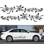 Adesivo decorativo auto D-378 fiore totem 120x30 cm