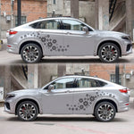 Set 60 Adesivi Decorativi Auto Fiore D-483 in PVC