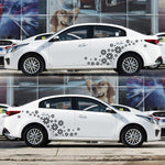 Set 60 Adesivi Decorativi Auto Fiore D-483 in PVC