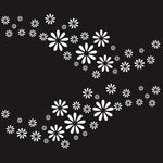 Set 60 Adesivi Decorativi Auto Fiore D-483 in PVC