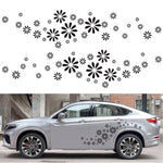 Set 60 Adesivi Decorativi Auto Fiore D-483 in PVC