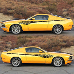 Set 2 adesivi decorativi auto motivo scozzese D-501
