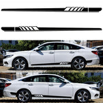 Set 2 adesivi decorativi auto strisce D-608 225x11,5 cm