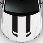 Adesivo decorativo per cofano auto con motivo a strisce 85x24cm