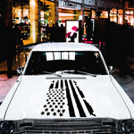 Adesivo decorativo auto bandiera americana 90x51 cm