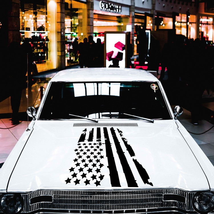 Adesivo decorativo auto bandiera americana 90x51 cm