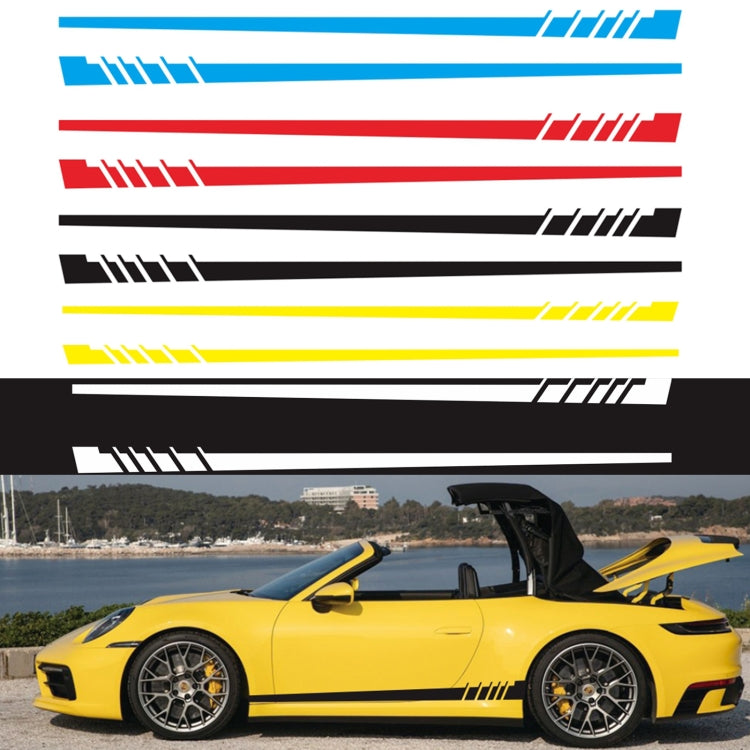 Adesivo decorativo auto D-854 motivo a strisce 210x9,8 cm
