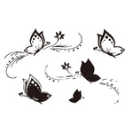 Adesivo decorativo auto motivo farfalle 50x80 cm