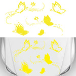 Adesivo decorativo auto motivo farfalle 50x80 cm