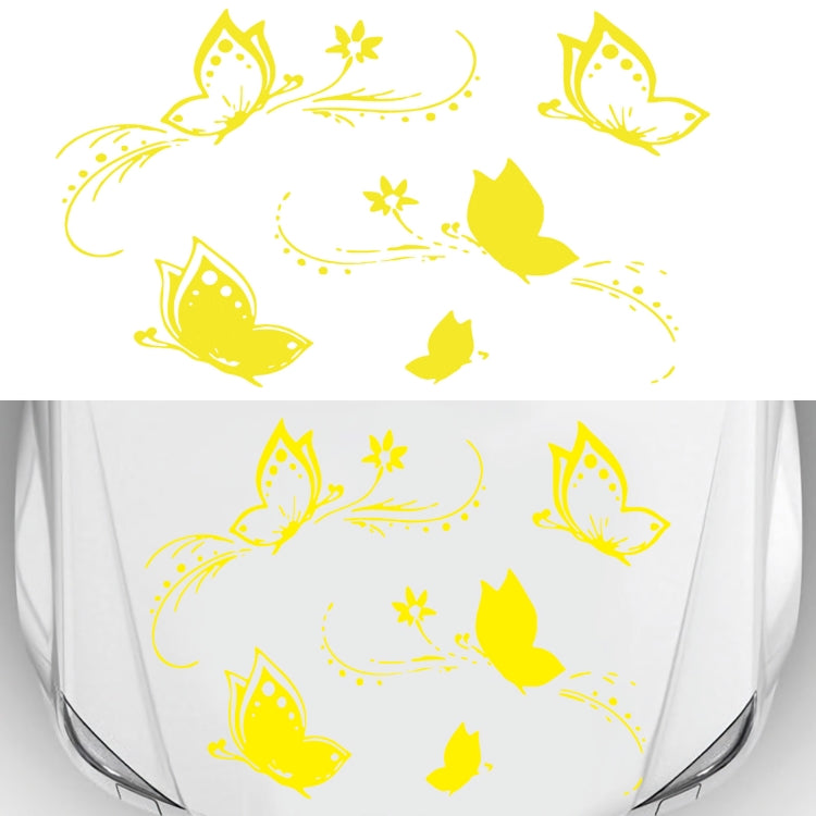 Adesivo decorativo auto motivo farfalle 50x80 cm
