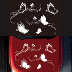 Adesivo decorativo auto motivo farfalle 50x80 cm