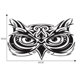 Adesivo decorativo auto modello totem aquila 60x39 cm