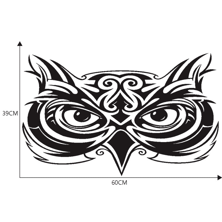 Adesivo decorativo auto modello totem aquila 60x39 cm