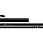 Adesivo decorativo auto motivo linee D-930 in PVC