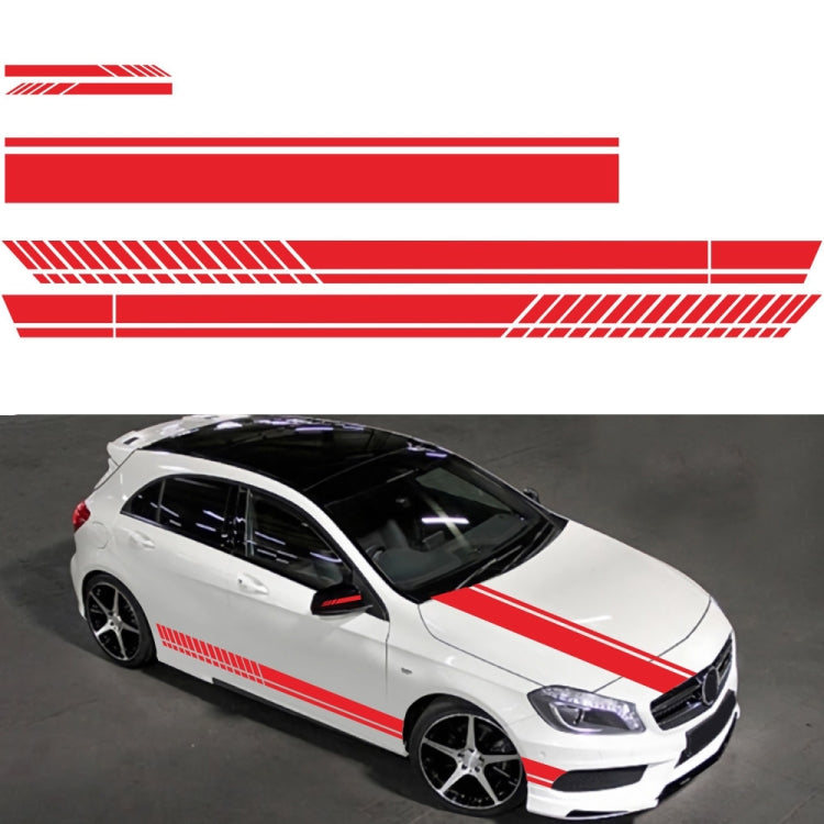 Adesivo decorativo auto motivo a strisce D-936