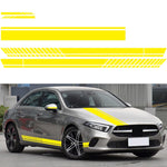 Adesivo decorativo auto motivo a strisce D-936