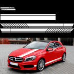 Adesivo decorativo auto motivo a strisce D-936