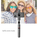 Bastone selfie con treppiede e luce per smartphone