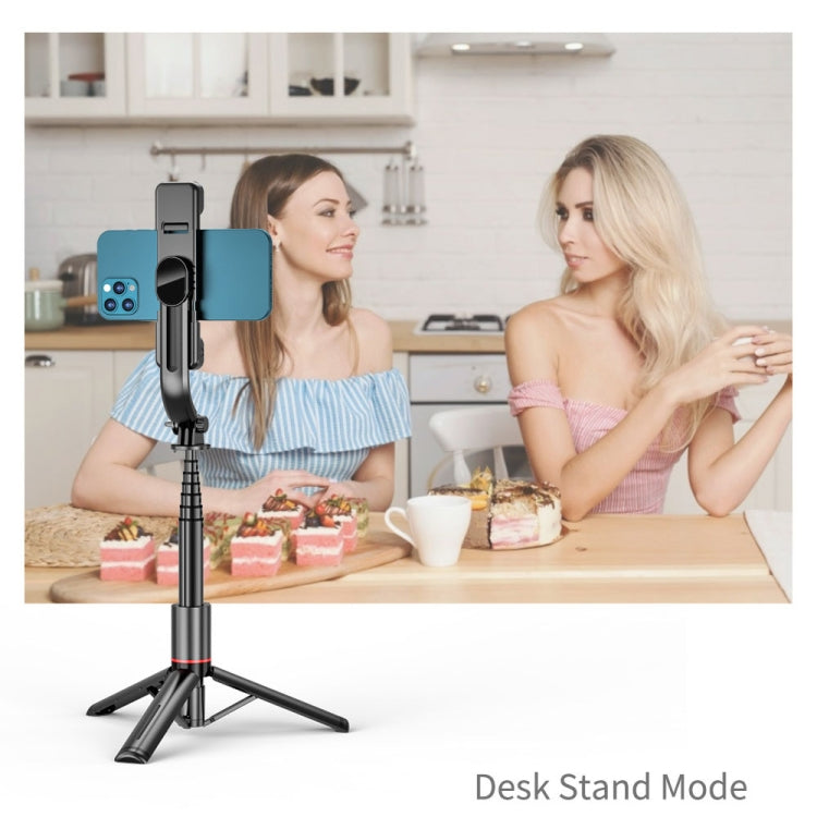 Bastone selfie con treppiede e luce per smartphone
