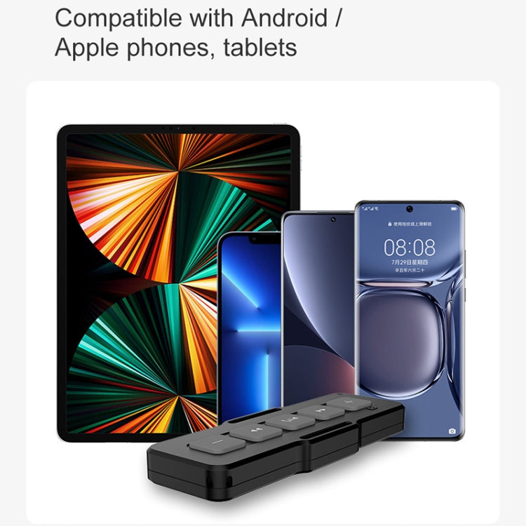 Telecomando wireless Bluetooth 5.0 per moto IPX4