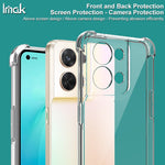 Custodia TPU antiurto con protezione schermo per OPPO Reno8 5G, OPPO Reno8 Pro+