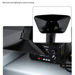 Saldatore 2 in 1 con aspiratore fumi e illuminazione LED 150W