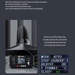 Saldatore 2 in 1 con aspiratore fumi e illuminazione LED 150W