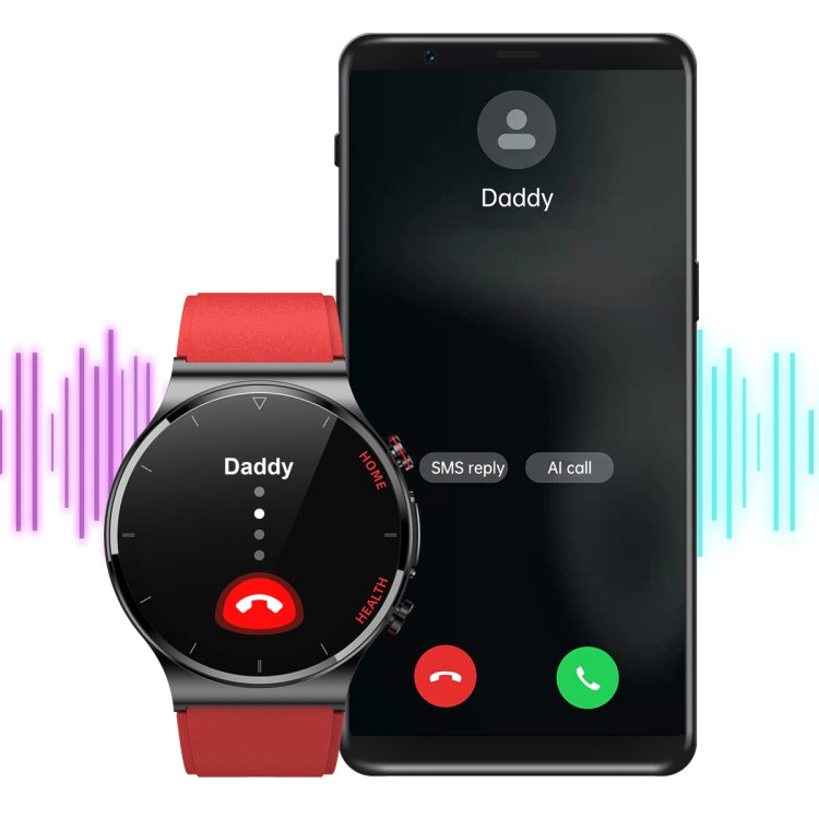 E300 Cinturino in TPU per Smartwatch 1,32" con Monitoraggio Salut
