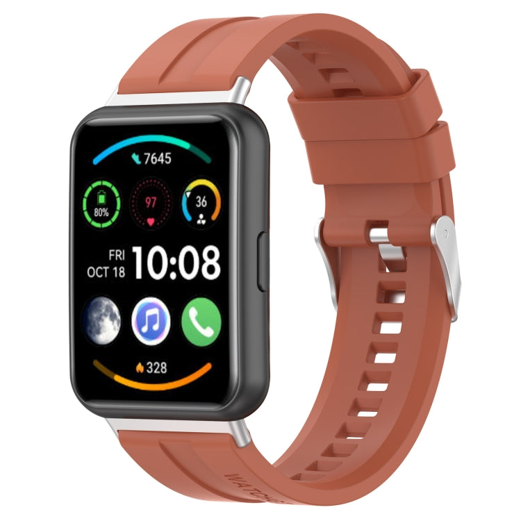 Cinturino in silicone per Huawei Watch Fit 2 con battistrada